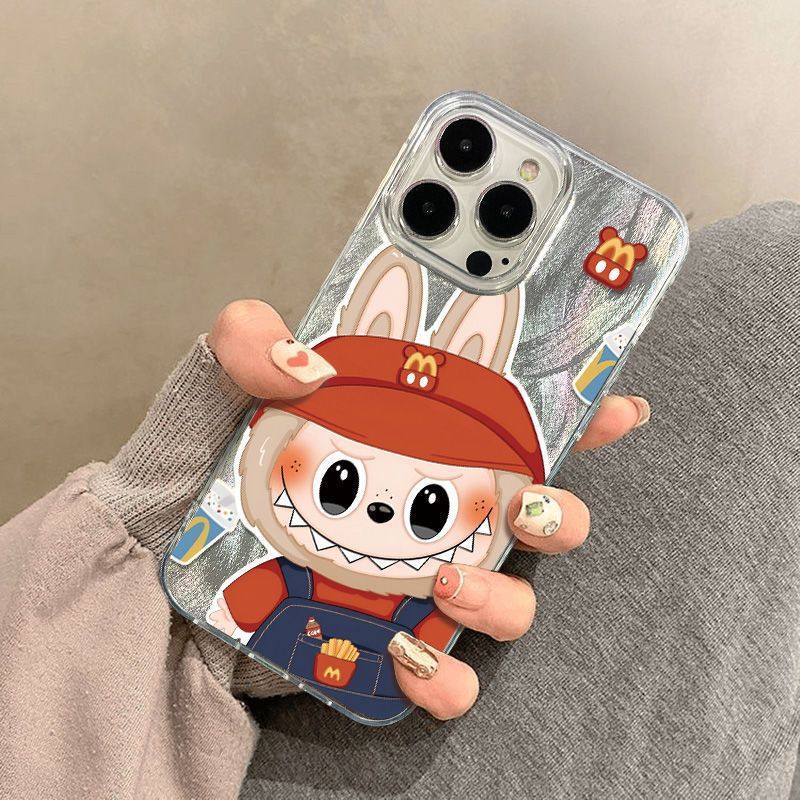 Pop Mart Labubu Compatible Case for iPhone 16 Pro Max / 15 Plus / 15 Pro / 13 / 12 / 14