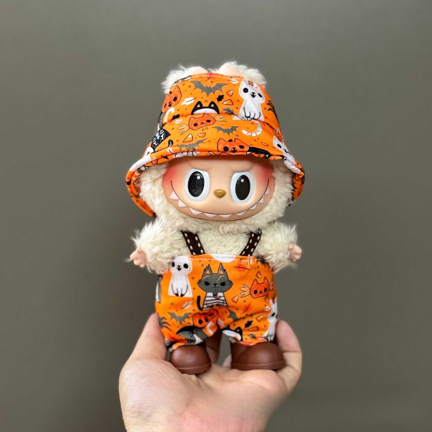 Applicable Only for Clothes Labubu Doll Clothes 123 Generation Labubu Clothes 17cm Pendant Plush Doll Set Dress