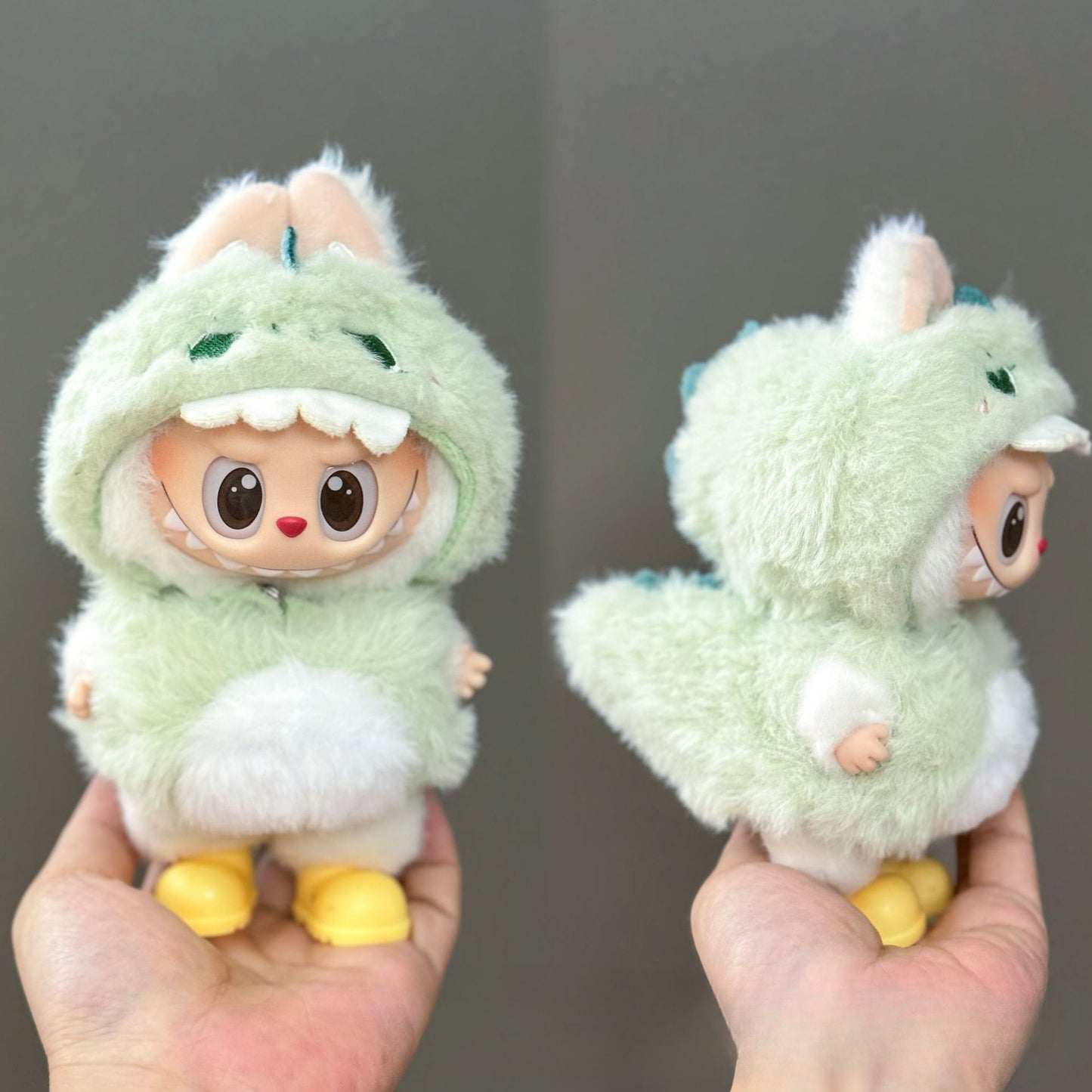 Applicable Only for Clothes Labubu Doll Clothes 123 Generation Labubu Clothes 17cm Pendant Plush Doll Set Dress