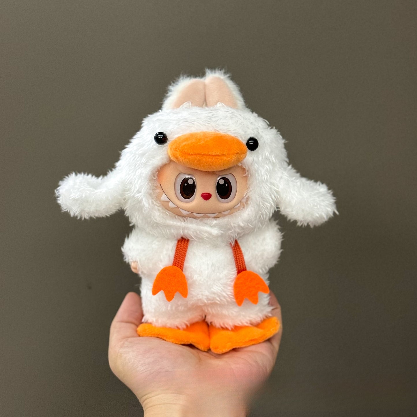 Applicable Only for Clothes Labubu Doll Clothes 123 Generation Labubu Clothes 17cm Pendant Plush Doll Set Dress