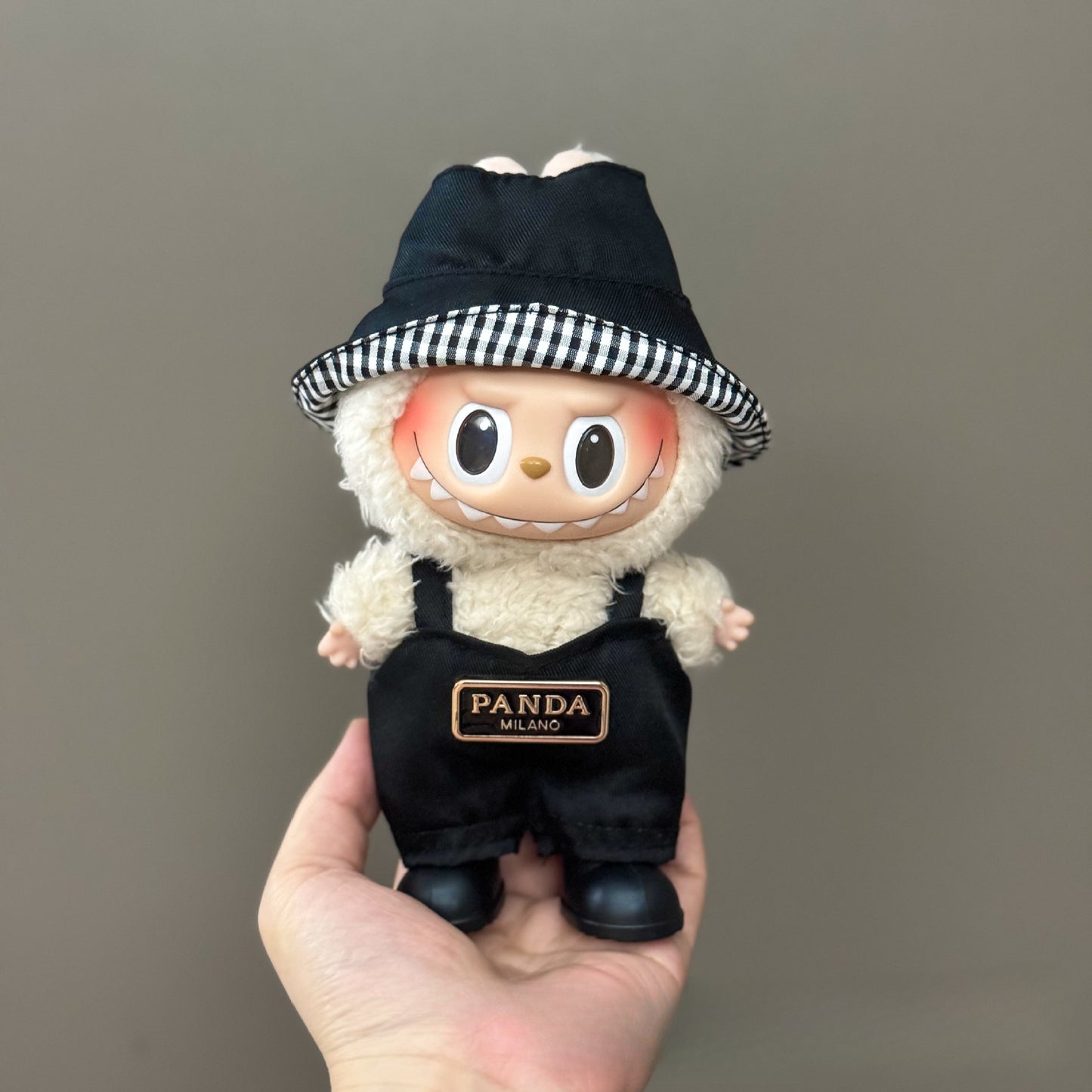 Applicable Only for Clothes Labubu Doll Clothes 123 Generation Labubu Clothes 17cm Pendant Plush Doll Set Dress