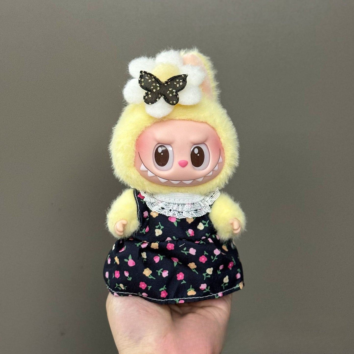 Applicable Only for Clothes Labubu Doll Clothes 123 Generation Labubu Clothes 17cm Pendant Plush Doll Set Dress