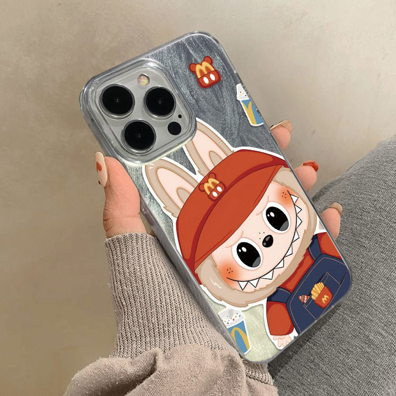 Pop Mart Labubu Compatible Case for iPhone 16 Pro Max / 15 Plus / 15 Pro / 13 / 12 / 14