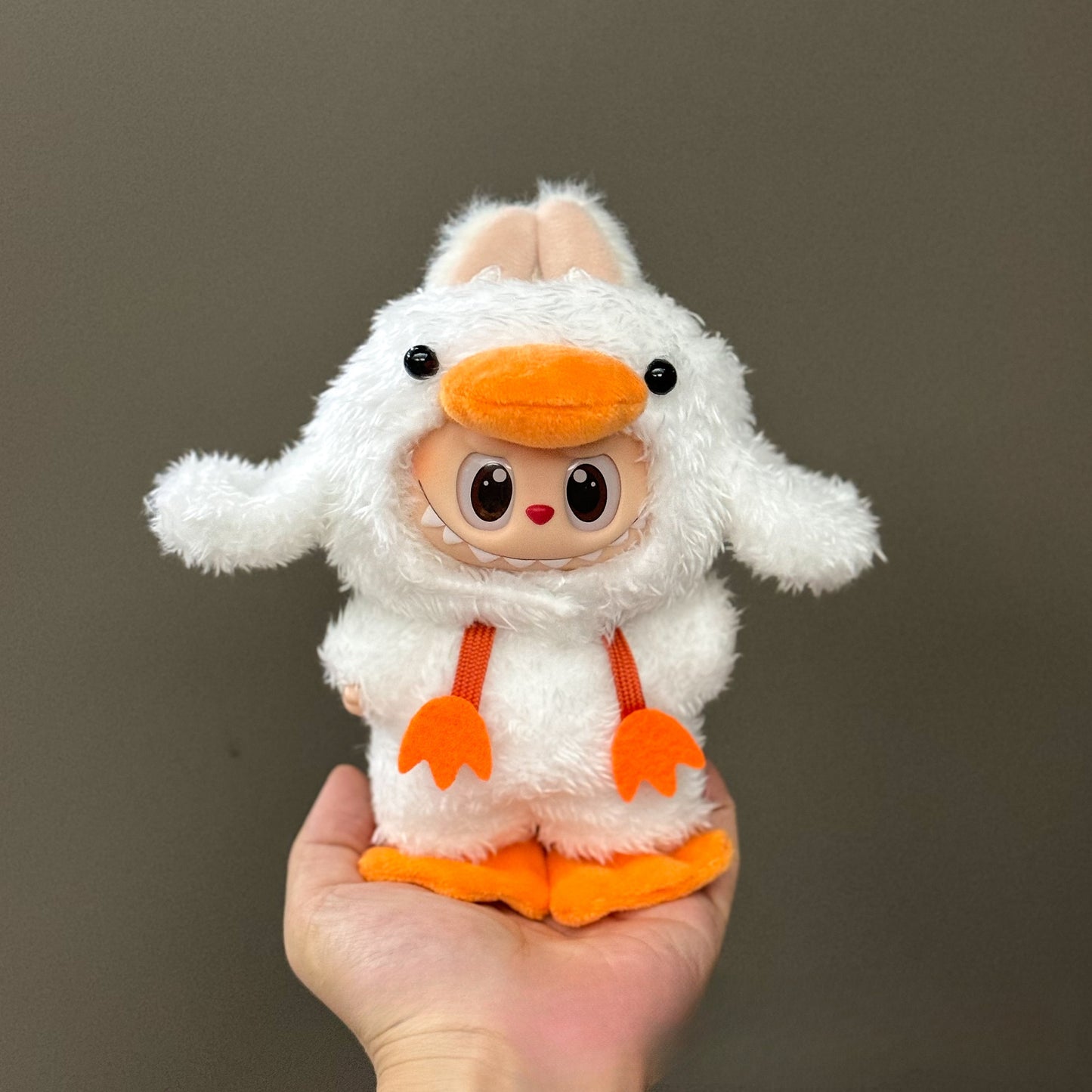 Applicable Only for Clothes Labubu Doll Clothes 123 Generation Labubu Clothes 17cm Pendant Plush Doll Set Dress