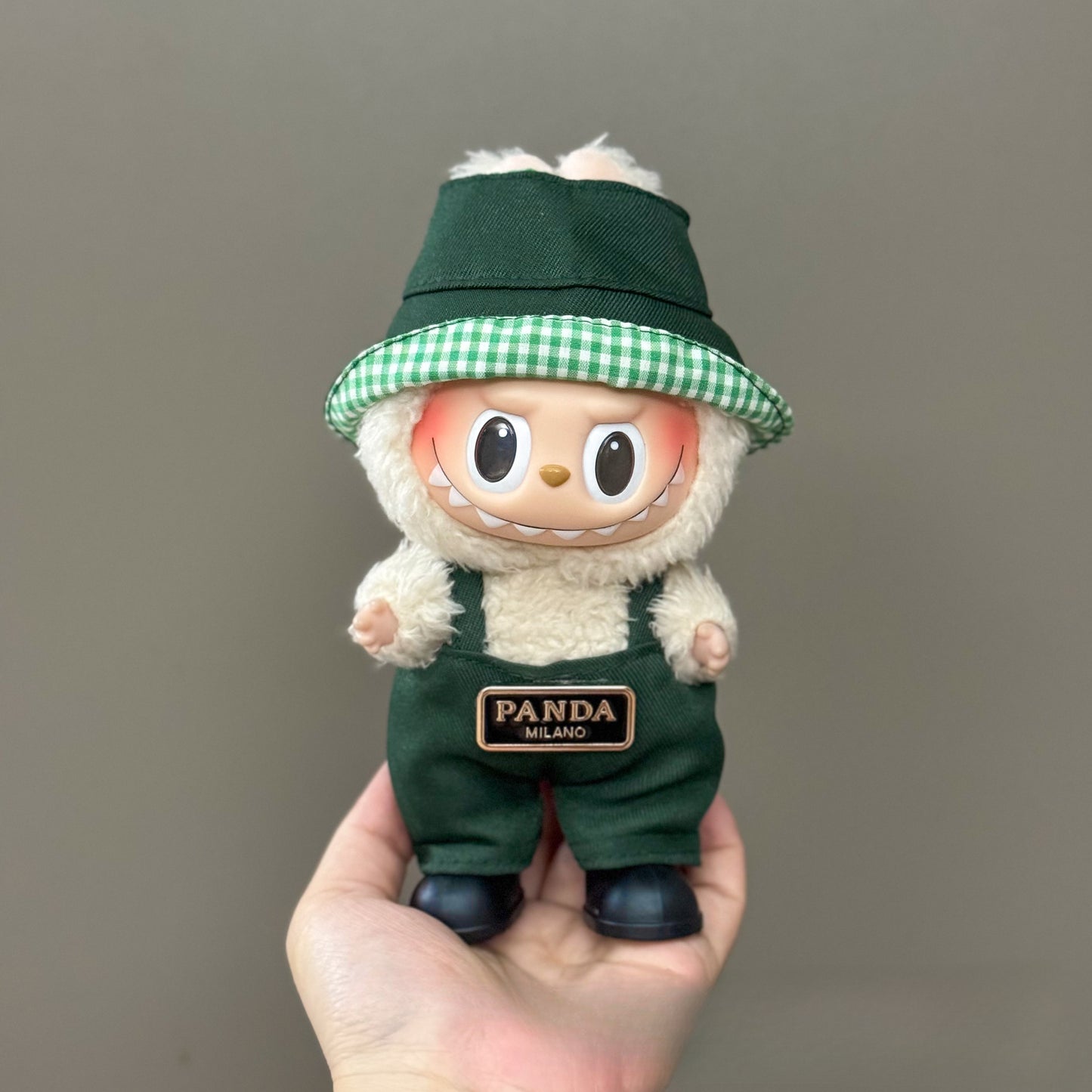 Applicable Only for Clothes Labubu Doll Clothes 123 Generation Labubu Clothes 17cm Pendant Plush Doll Set Dress