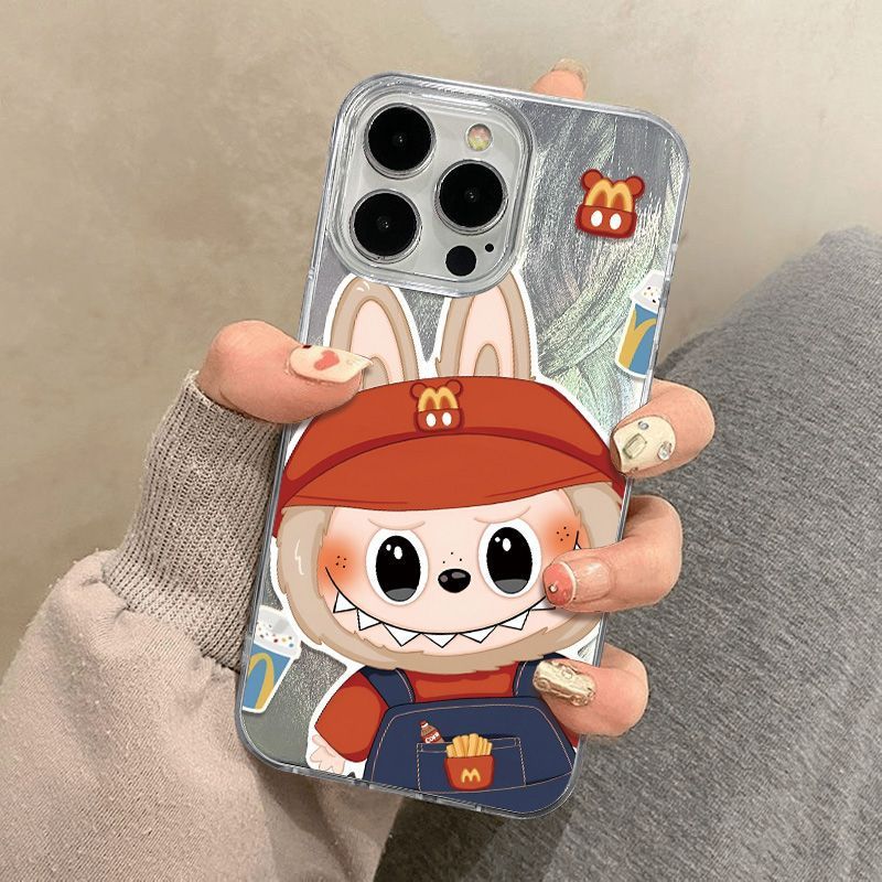 Pop Mart Labubu Compatible Case for iPhone 16 Pro Max / 15 Plus / 15 Pro / 13 / 12 / 14