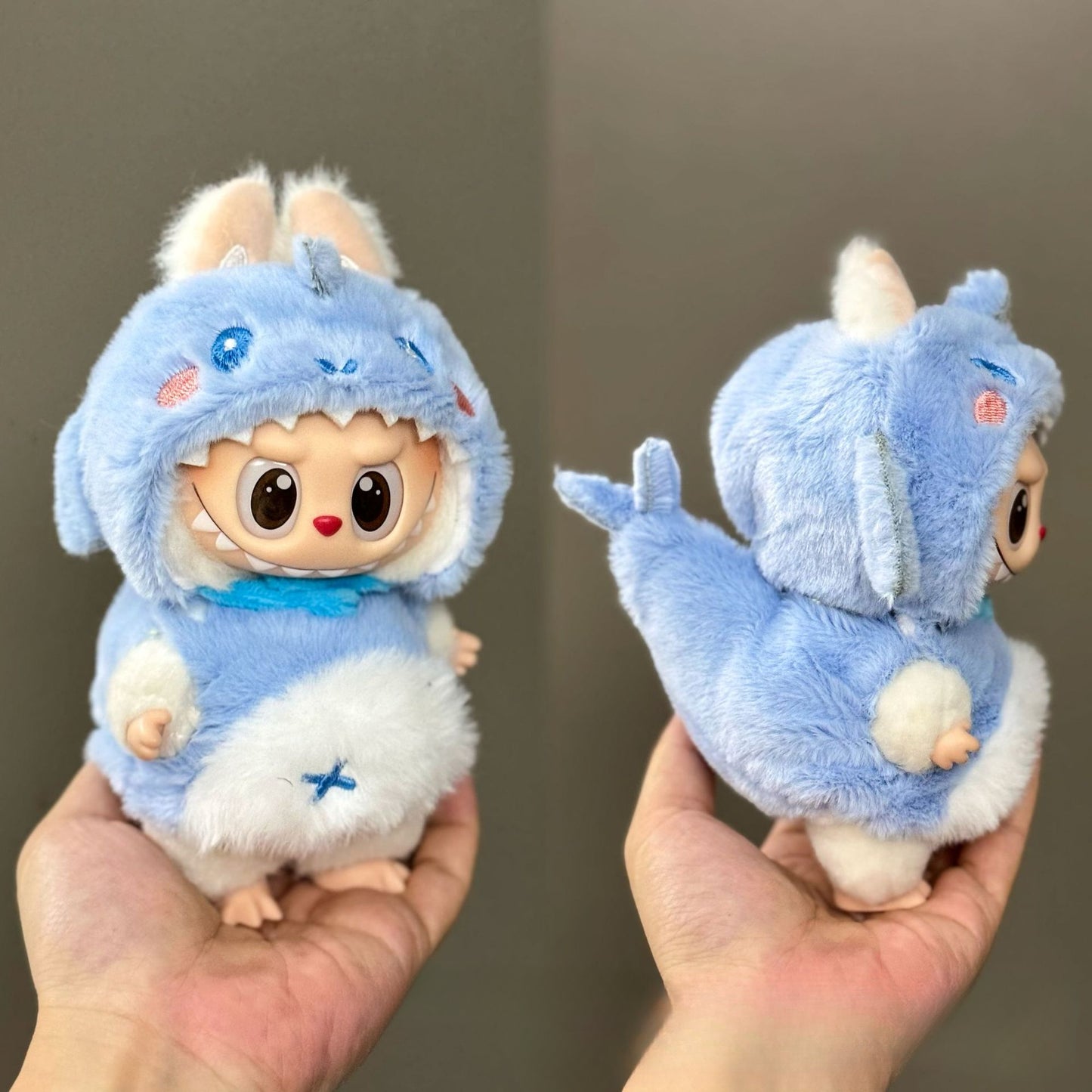 Applicable Only for Clothes Labubu Doll Clothes 123 Generation Labubu Clothes 17cm Pendant Plush Doll Set Dress