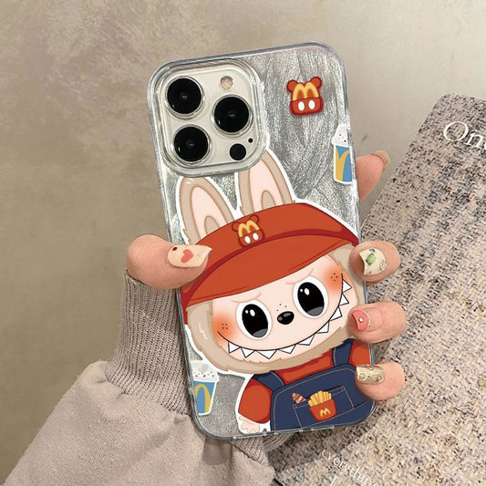 Pop Mart Labubu Compatible Case for iPhone 16 Pro Max / 15 Plus / 15 Pro / 13 / 12 / 14